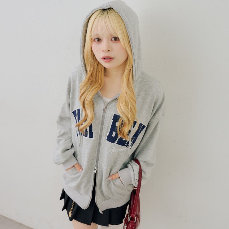 フードロゴジップパーカー | RMAF　NICE CLAUP / OLIVE des OLIVE | 詳細画像31 