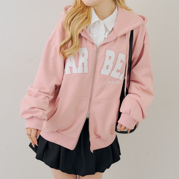 フードロゴジップパーカー | RMAF　NICE CLAUP / OLIVE des OLIVE | 詳細画像3 