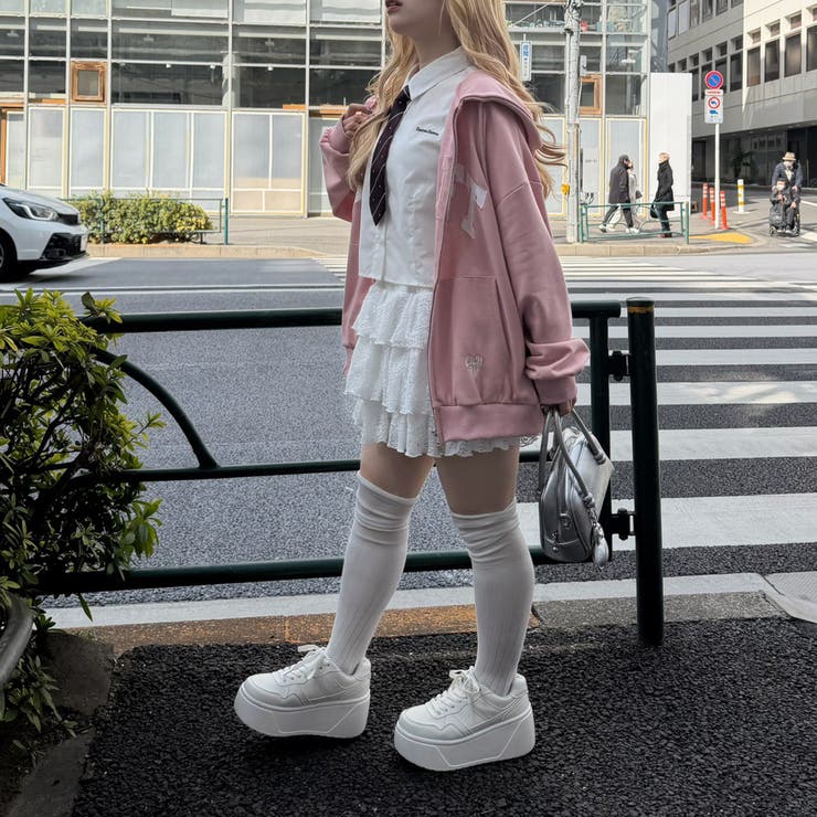 BIGロゴジップパーカー | NICE CLAUP / OLIVE des OLIVE　OUTLET | 詳細画像5 