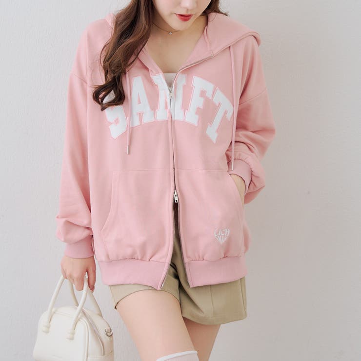 BIGロゴジップパーカー | NICE CLAUP / OLIVE des OLIVE　OUTLET | 詳細画像13 