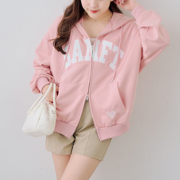 BIGロゴジップパーカー | NICE CLAUP / OLIVE des OLIVE　OUTLET | 詳細画像14 