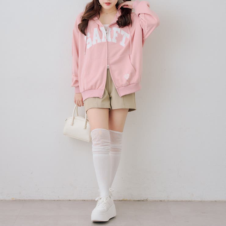 BIGロゴジップパーカー | NICE CLAUP / OLIVE des OLIVE　OUTLET | 詳細画像18 