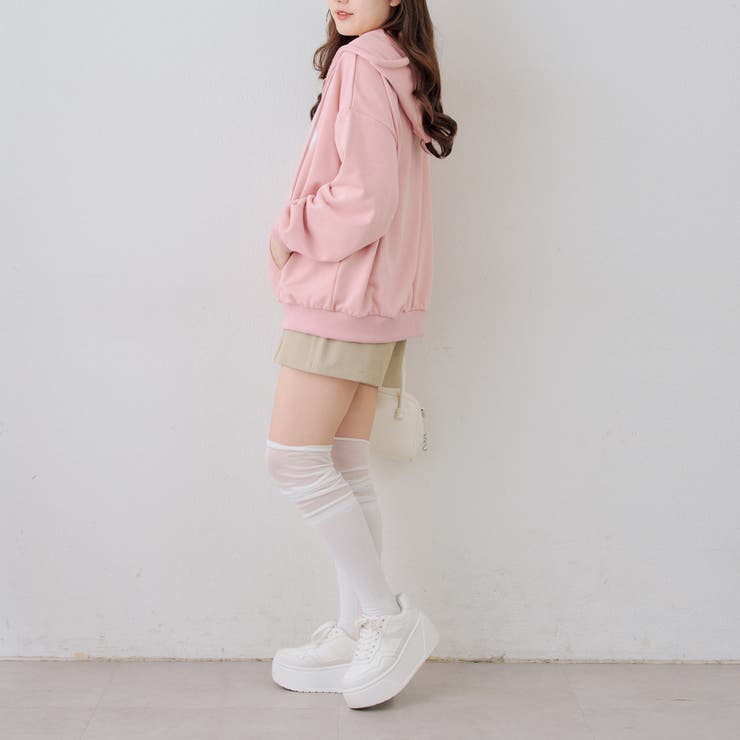 BIGロゴジップパーカー | NICE CLAUP / OLIVE des OLIVE　OUTLET | 詳細画像19 