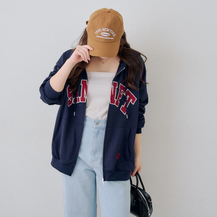 BIGロゴジップパーカー | NICE CLAUP / OLIVE des OLIVE　OUTLET | 詳細画像26 