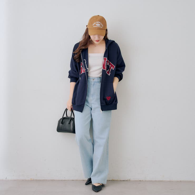 BIGロゴジップパーカー | NICE CLAUP / OLIVE des OLIVE　OUTLET | 詳細画像27 