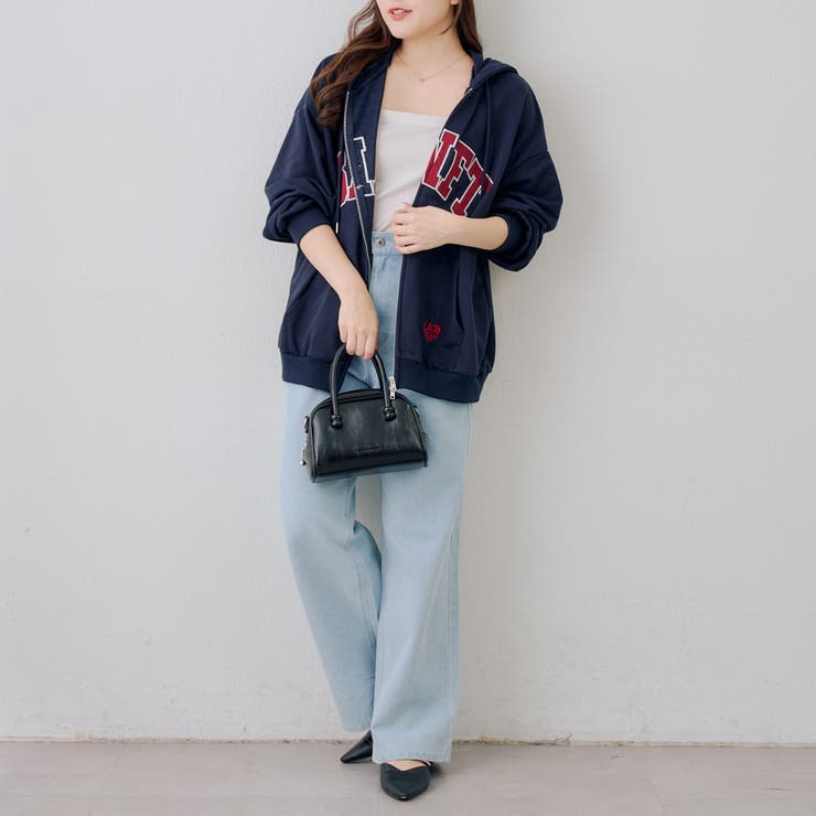 BIGロゴジップパーカー | NICE CLAUP / OLIVE des OLIVE　OUTLET | 詳細画像28 