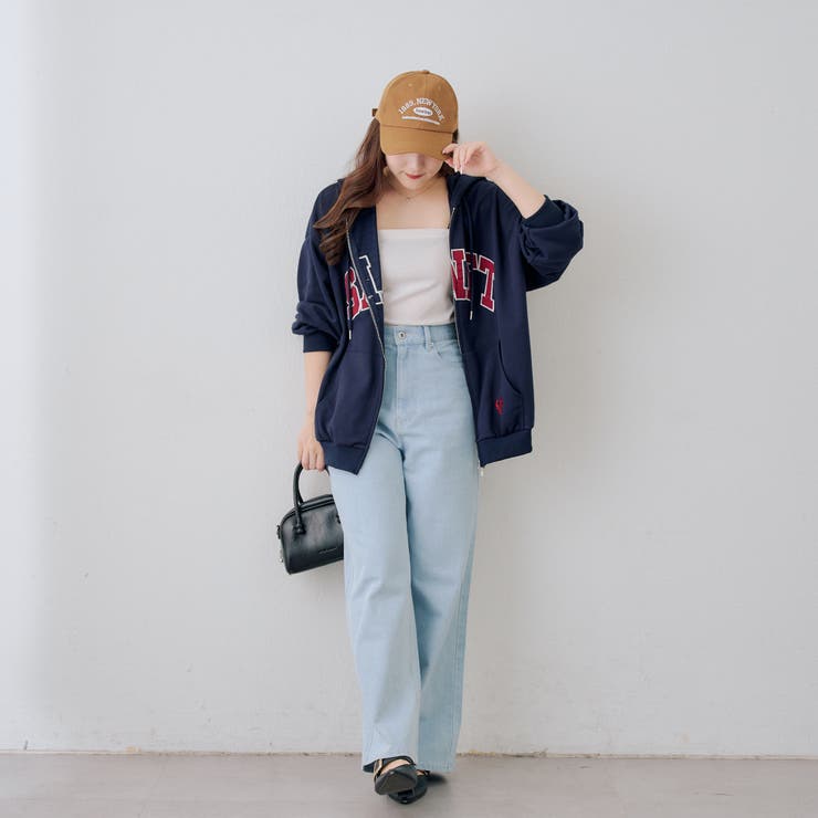 BIGロゴジップパーカー | NICE CLAUP / OLIVE des OLIVE　OUTLET | 詳細画像29 