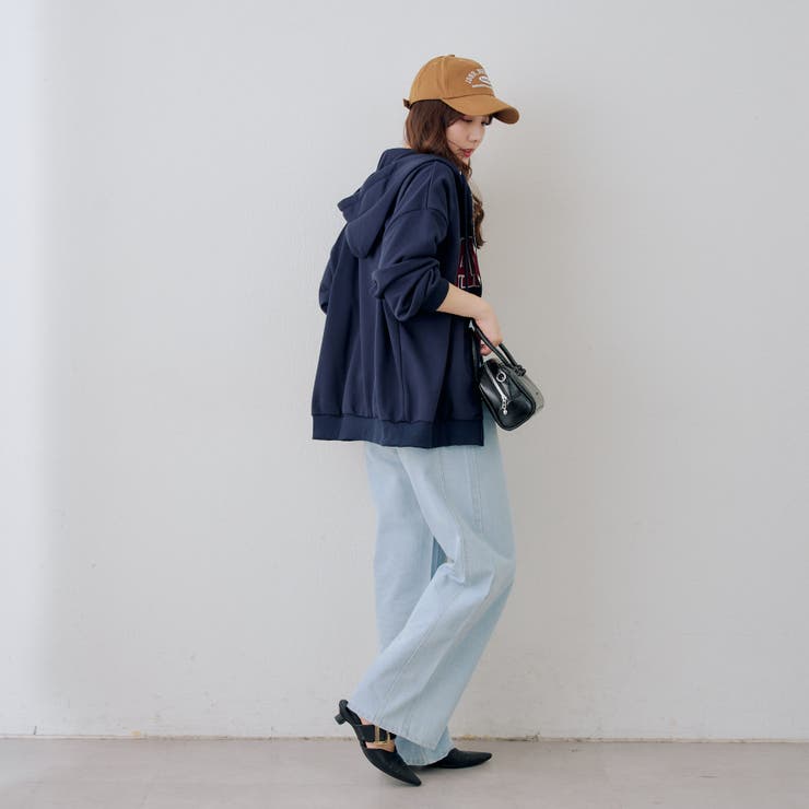 BIGロゴジップパーカー | NICE CLAUP / OLIVE des OLIVE　OUTLET | 詳細画像31 