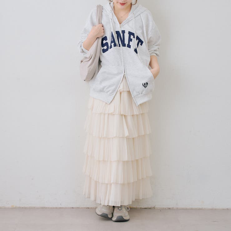 BIGロゴジップパーカー | NICE CLAUP / OLIVE des OLIVE　OUTLET | 詳細画像39 