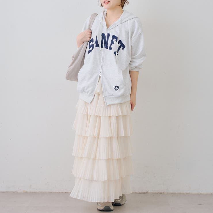 BIGロゴジップパーカー | NICE CLAUP / OLIVE des OLIVE　OUTLET | 詳細画像40 