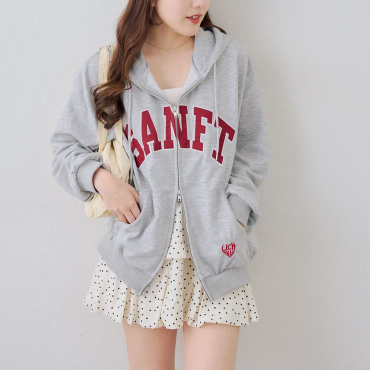 BIGロゴジップパーカー | NICE CLAUP / OLIVE des OLIVE　OUTLET | 詳細画像43 