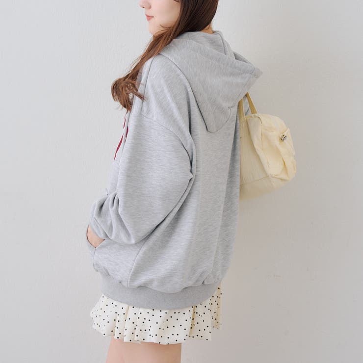 BIGロゴジップパーカー | NICE CLAUP / OLIVE des OLIVE　OUTLET | 詳細画像46 