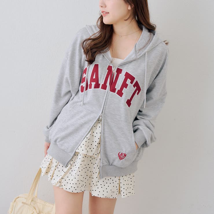 BIGロゴジップパーカー | NICE CLAUP / OLIVE des OLIVE　OUTLET | 詳細画像47 