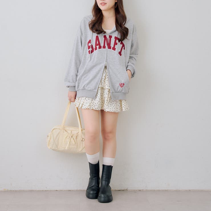 BIGロゴジップパーカー | NICE CLAUP / OLIVE des OLIVE　OUTLET | 詳細画像48 