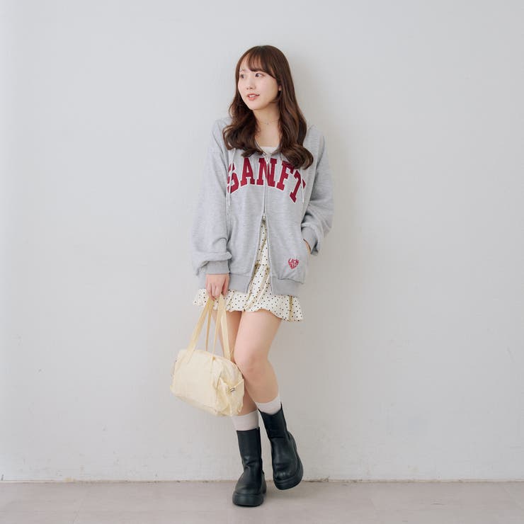 BIGロゴジップパーカー | NICE CLAUP / OLIVE des OLIVE　OUTLET | 詳細画像52 