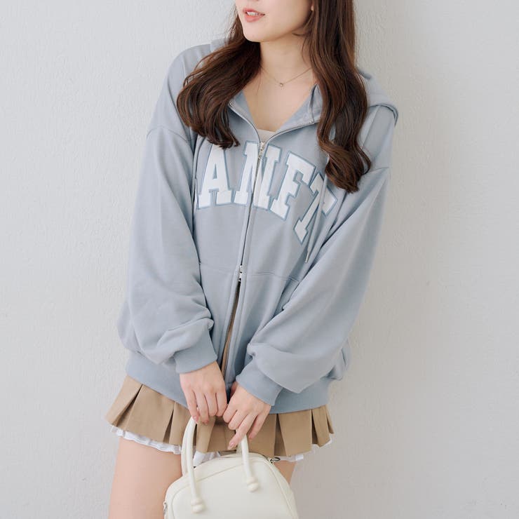 BIGロゴジップパーカー | NICE CLAUP / OLIVE des OLIVE　OUTLET | 詳細画像53 