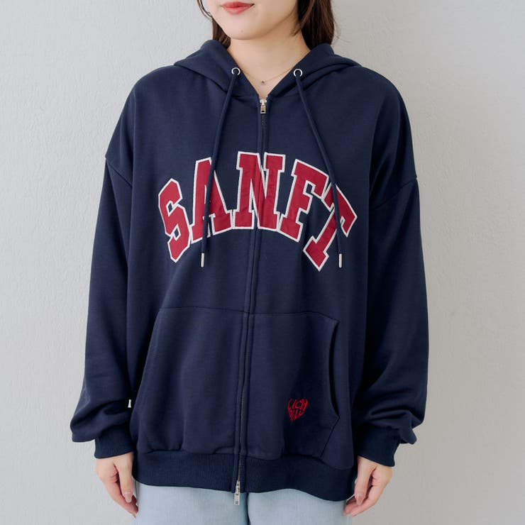 BIGロゴジップパーカー | NICE CLAUP / OLIVE des OLIVE　OUTLET | 詳細画像63 