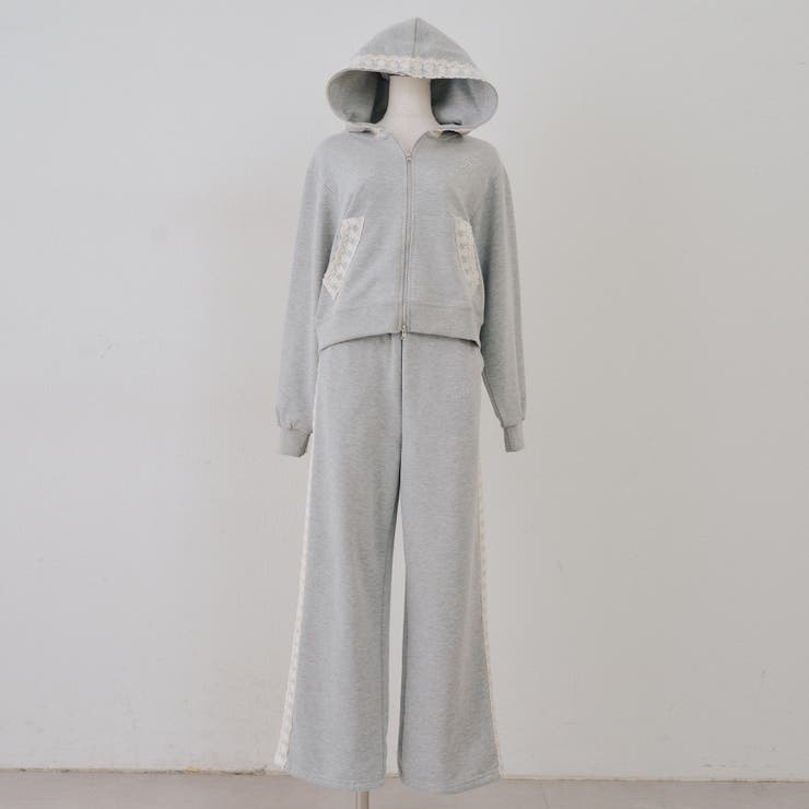 【セットアップ対応】レース付ジップパーカー | RMAF　NICE CLAUP / OLIVE des OLIVE | 詳細画像35 