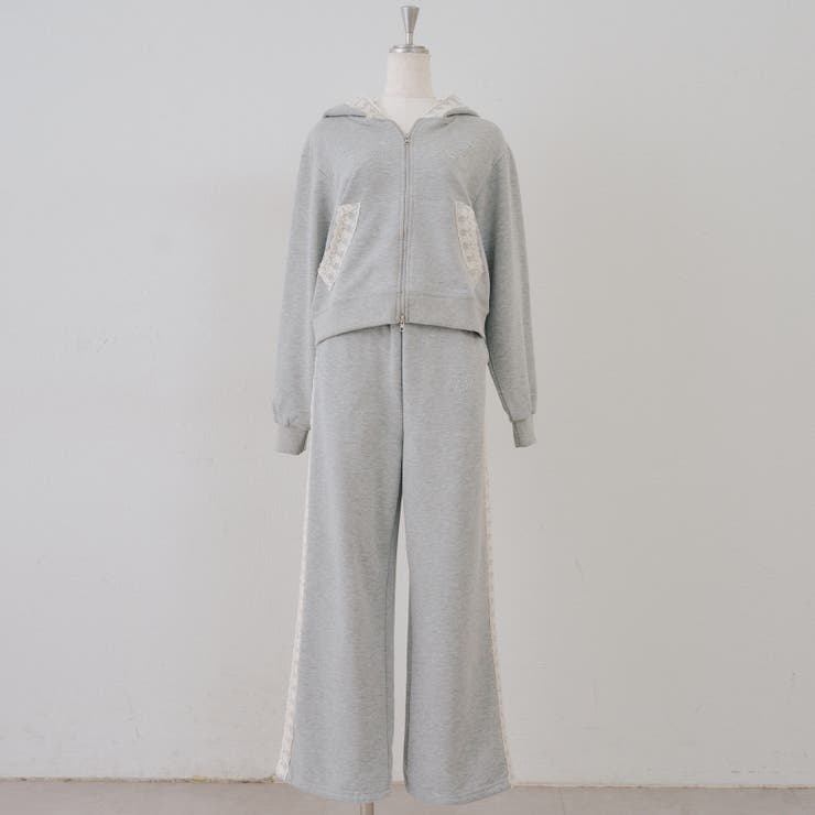 【セットアップ対応】レース付ジップパーカー | RMAF　NICE CLAUP / OLIVE des OLIVE | 詳細画像36 