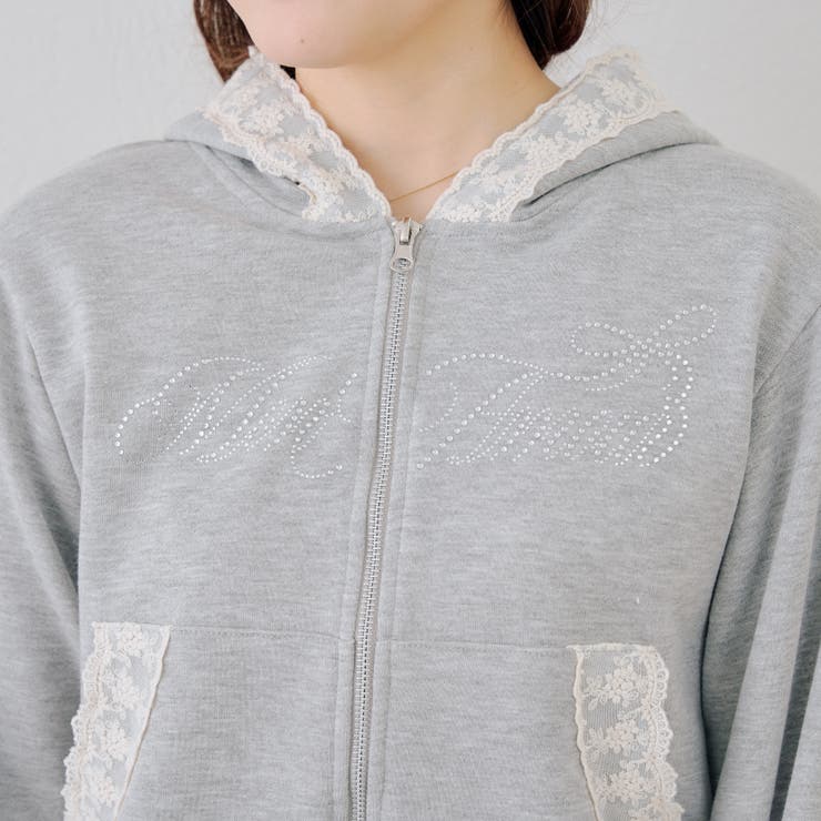 【セットアップ対応】レース付ジップパーカー | RMAF　NICE CLAUP / OLIVE des OLIVE | 詳細画像41 