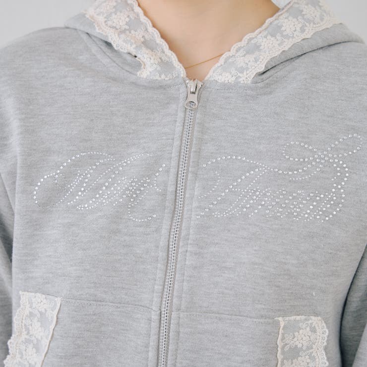 【セットアップ対応】レース付ジップパーカー | RMAF　NICE CLAUP / OLIVE des OLIVE | 詳細画像42 