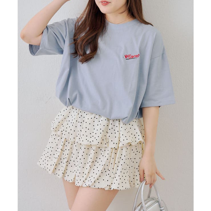 オバケ刺繍Tシャツ | NICE CLAUP / OLIVE des OLIVE　OUTLET | 詳細画像11 