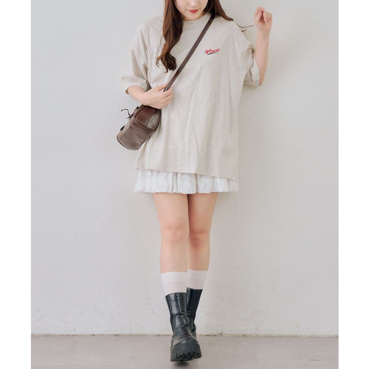 オバケ刺繍Tシャツ | NICE CLAUP / OLIVE des OLIVE　OUTLET | 詳細画像21 