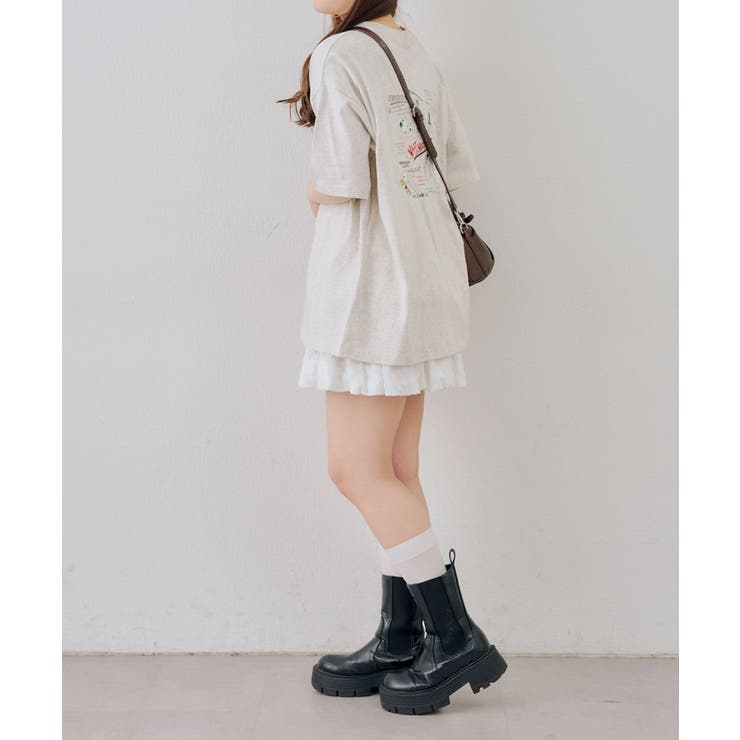 オバケ刺繍Tシャツ | NICE CLAUP / OLIVE des OLIVE　OUTLET | 詳細画像22 