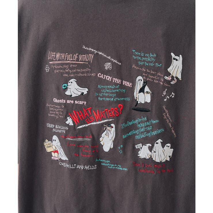 オバケ刺繍Tシャツ | NICE CLAUP / OLIVE des OLIVE　OUTLET | 詳細画像36 