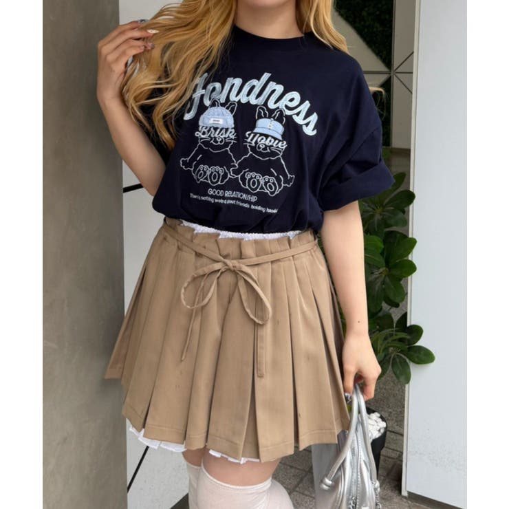 ウサギニット帽Tシャツ | NICE CLAUP / OLIVE des OLIVE　OUTLET | 詳細画像16 