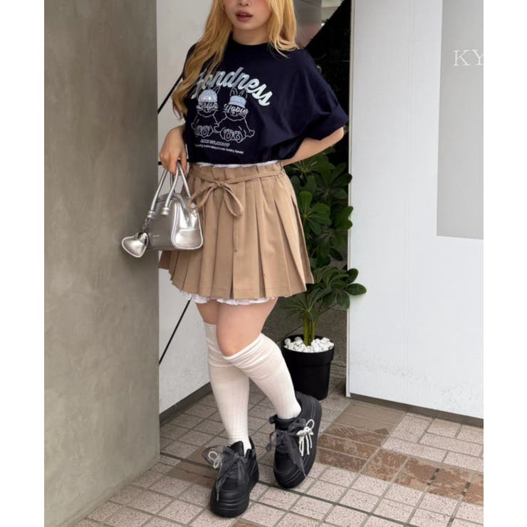 ウサギニット帽Tシャツ | NICE CLAUP / OLIVE des OLIVE　OUTLET | 詳細画像17 