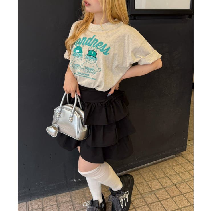 ウサギニット帽Tシャツ | NICE CLAUP / OLIVE des OLIVE　OUTLET | 詳細画像20 