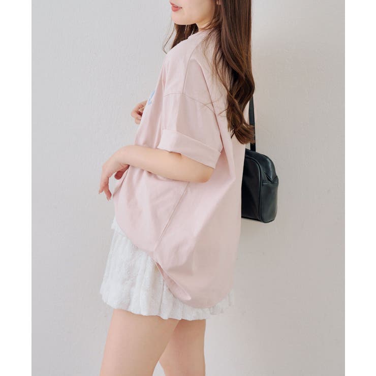 ウサギニット帽Tシャツ | NICE CLAUP / OLIVE des OLIVE　OUTLET | 詳細画像4 