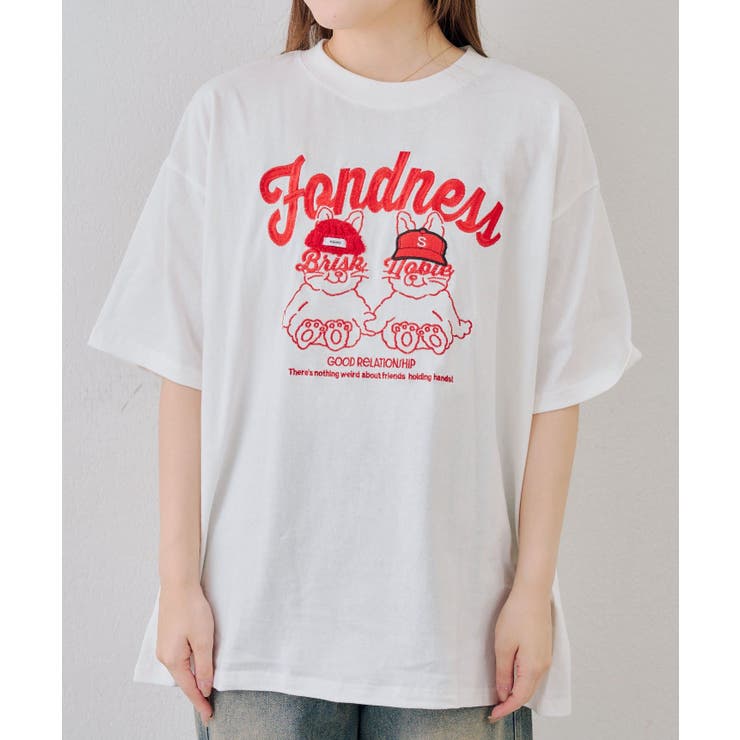 ウサギニット帽Tシャツ | NICE CLAUP / OLIVE des OLIVE　OUTLET | 詳細画像27 