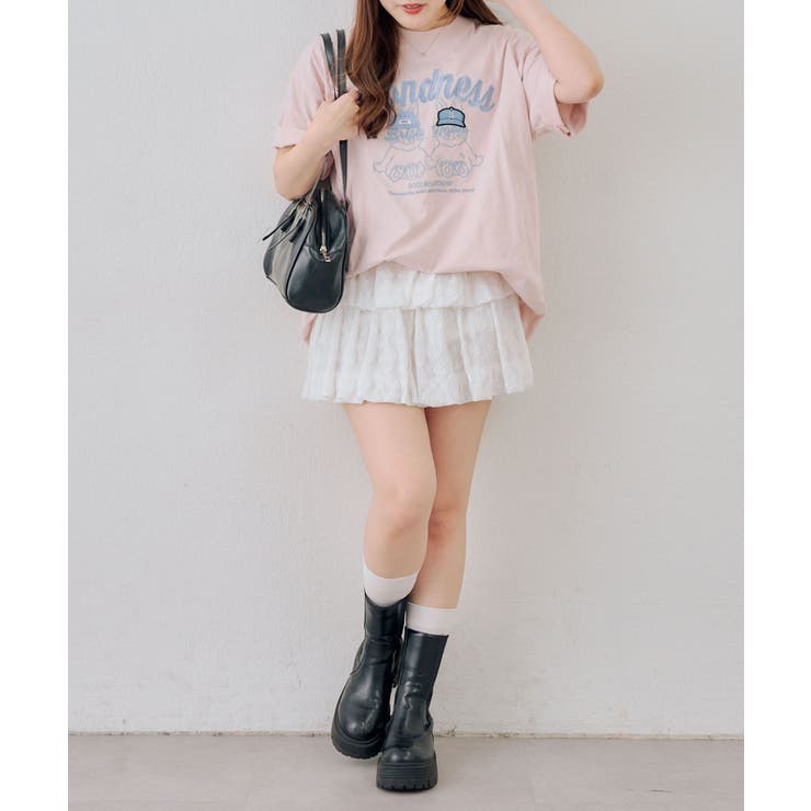 ウサギニット帽Tシャツ | NICE CLAUP / OLIVE des OLIVE　OUTLET | 詳細画像6 