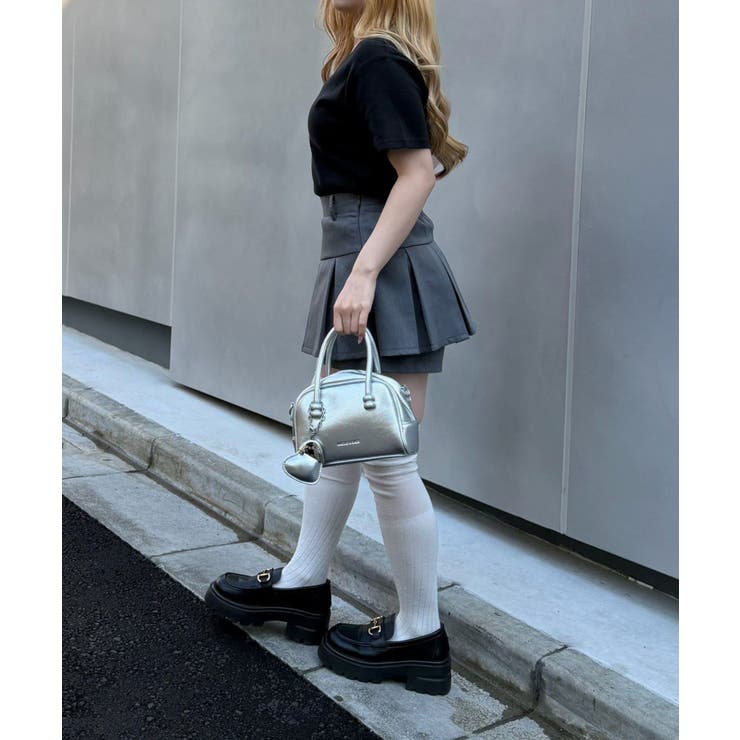 ラインストーンワンポイントTシャツ | NICE CLAUP / OLIVE des OLIVE　OUTLET | 詳細画像5 