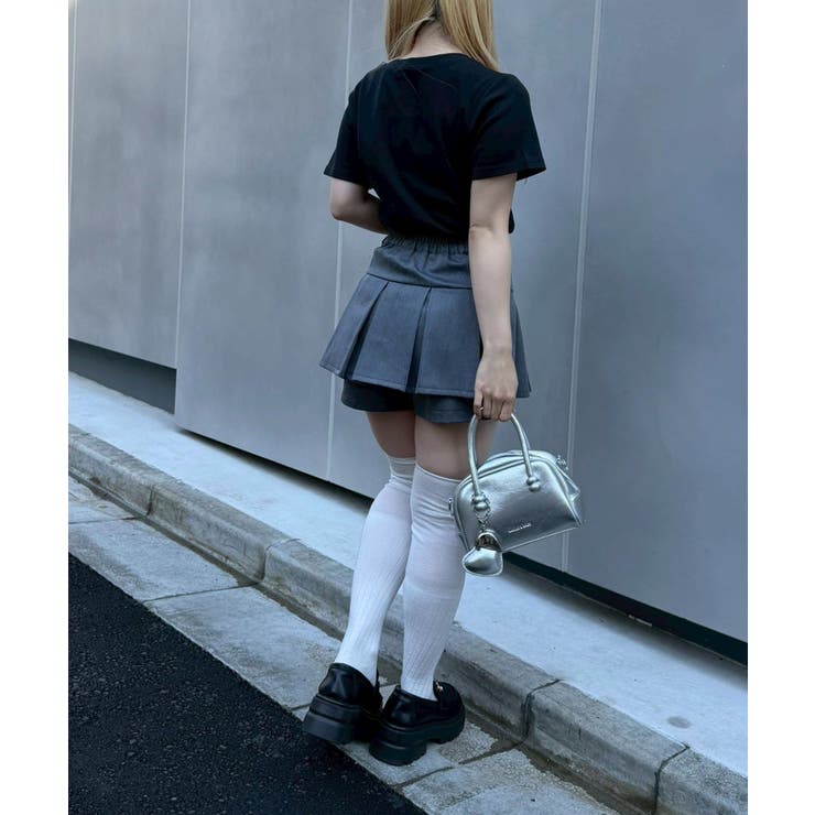 ラインストーンワンポイントTシャツ | NICE CLAUP / OLIVE des OLIVE　OUTLET | 詳細画像6 