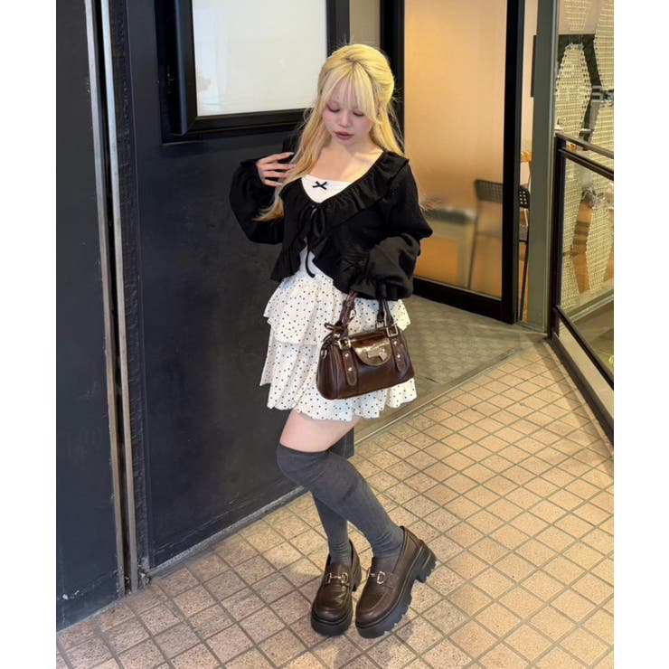 ラッフルボレロカーディガン | RMAF　NICE CLAUP / OLIVE des OLIVE | 詳細画像10 