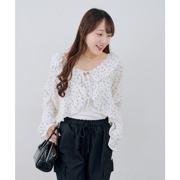 ラッフルボレロカーディガン | RMAF　NICE CLAUP / OLIVE des OLIVE | 詳細画像17 