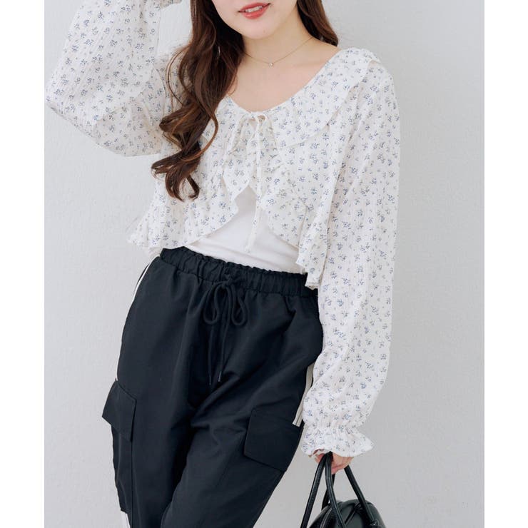 ラッフルボレロカーディガン | RMAF　NICE CLAUP / OLIVE des OLIVE | 詳細画像18 