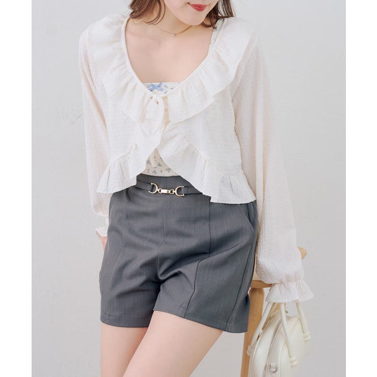 ラッフルボレロカーディガン | RMAF　NICE CLAUP / OLIVE des OLIVE | 詳細画像27 