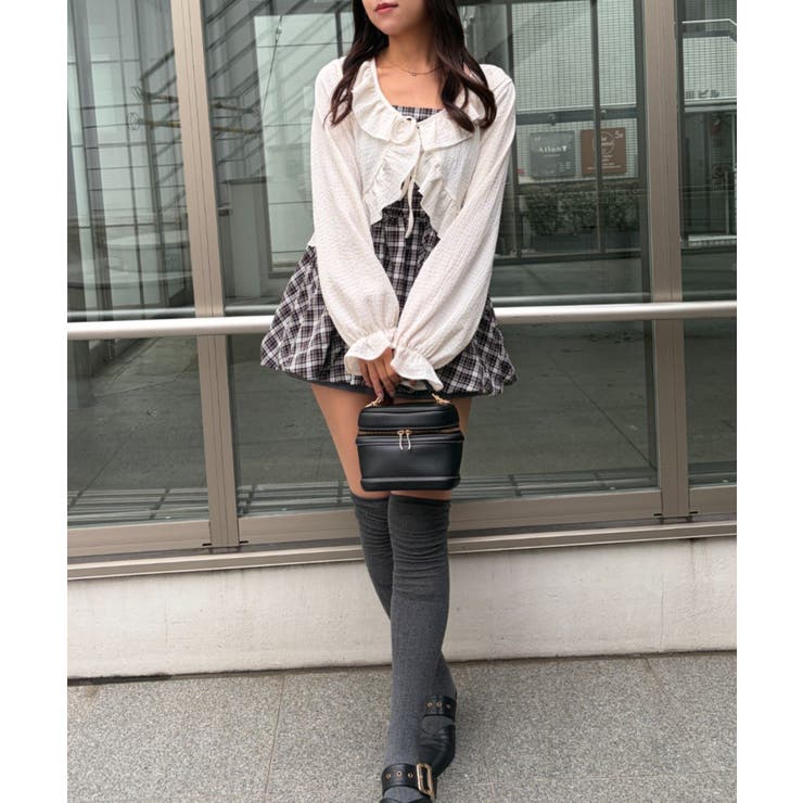 ラッフルボレロカーディガン | RMAF　NICE CLAUP / OLIVE des OLIVE | 詳細画像4 