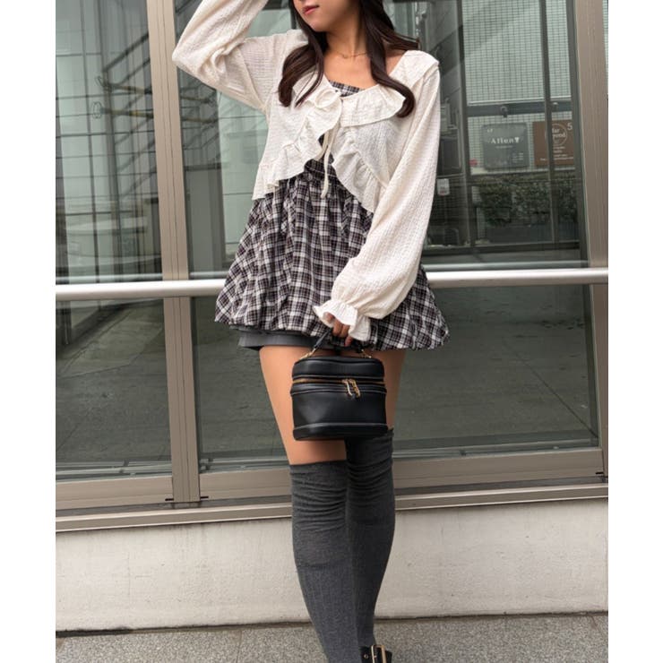 ラッフルボレロカーディガン | RMAF　NICE CLAUP / OLIVE des OLIVE | 詳細画像5 