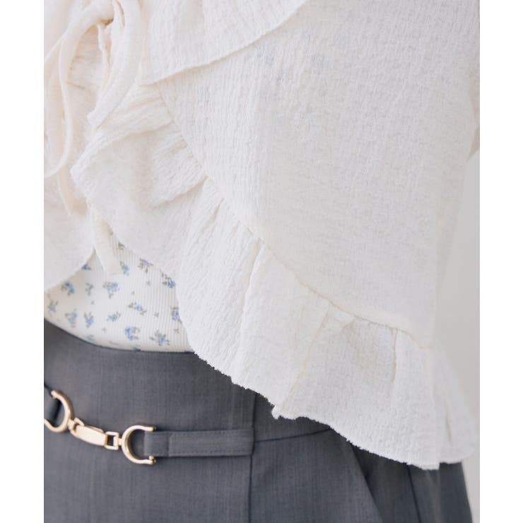 ラッフルボレロカーディガン | RMAF　NICE CLAUP / OLIVE des OLIVE | 詳細画像38 