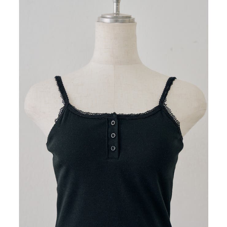 ヘンリーレース付キャミ | NICE CLAUP / OLIVE des OLIVE　OUTLET | 詳細画像9 