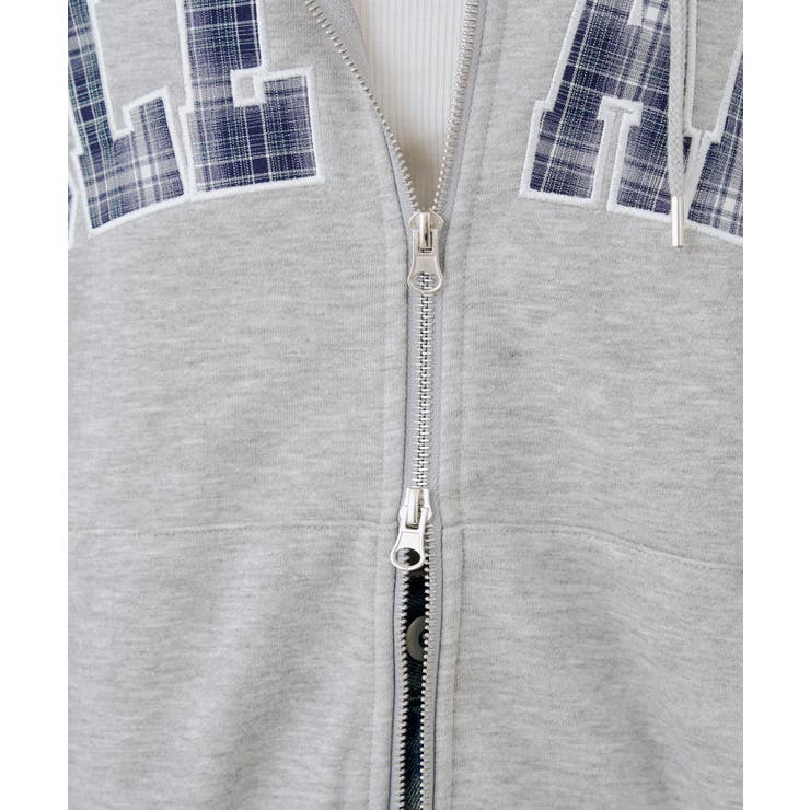 配色BIGロゴZIPパーカー | NICE CLAUP / OLIVE des OLIVE　OUTLET | 詳細画像40 