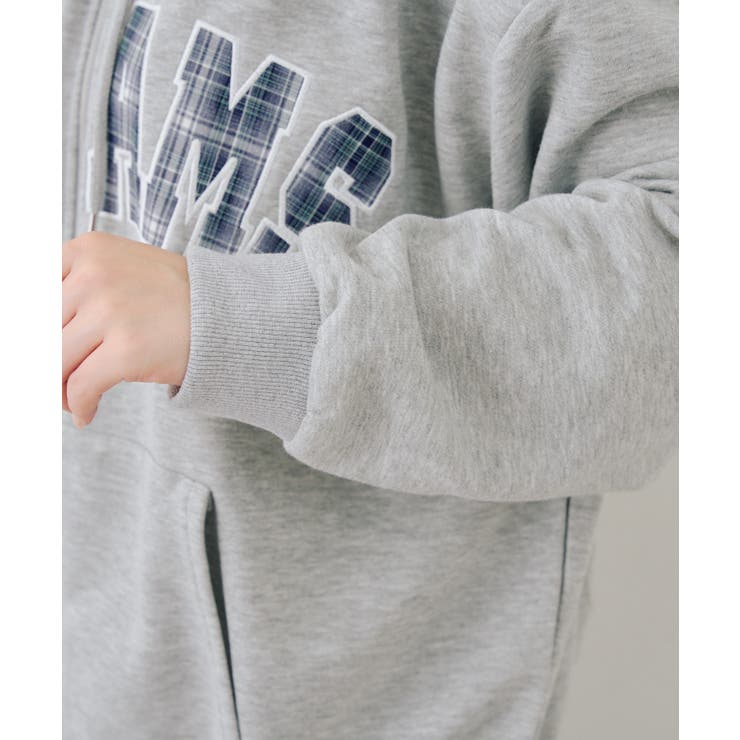 配色BIGロゴZIPパーカー | NICE CLAUP / OLIVE des OLIVE　OUTLET | 詳細画像41 