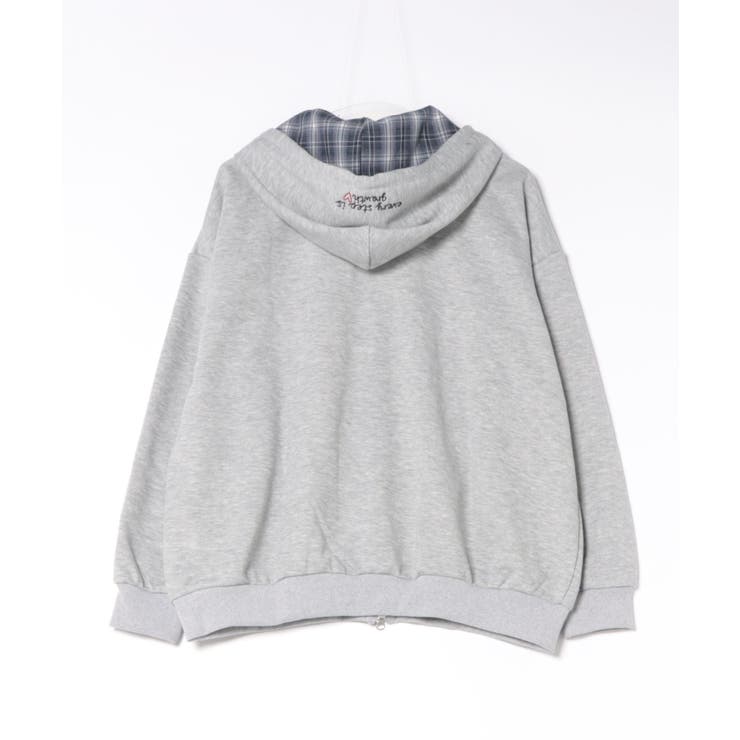 配色BIGロゴZIPパーカー | NICE CLAUP / OLIVE des OLIVE　OUTLET | 詳細画像44 