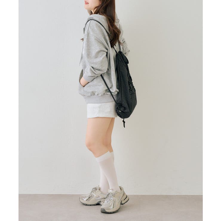配色BIGロゴZIPパーカー | NICE CLAUP / OLIVE des OLIVE　OUTLET | 詳細画像51 