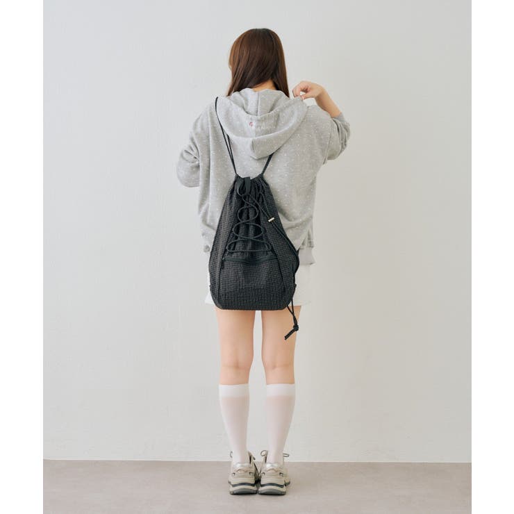 配色BIGロゴZIPパーカー | NICE CLAUP / OLIVE des OLIVE　OUTLET | 詳細画像52 